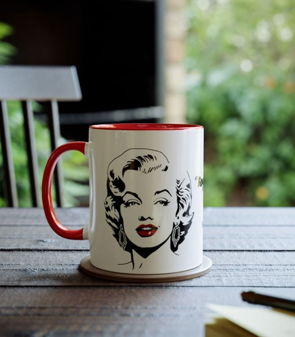Bettylicious Retro Ltd Mug Red / 10oz Marilyn Inspired Mug.
