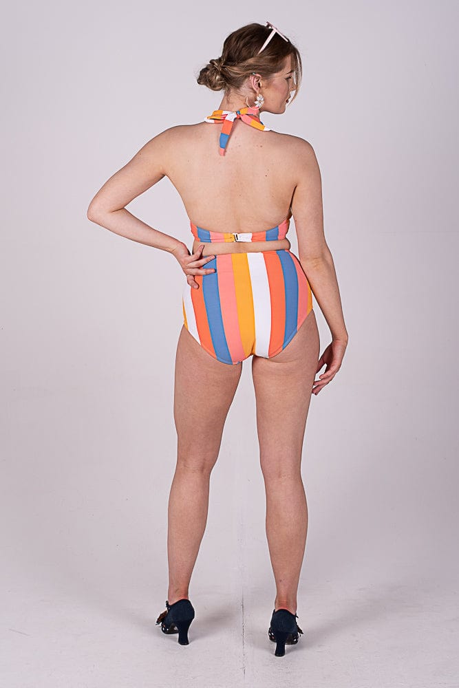 BettyliciousUK Bettie Page Sherbet High Waisted Bikini Bottoms