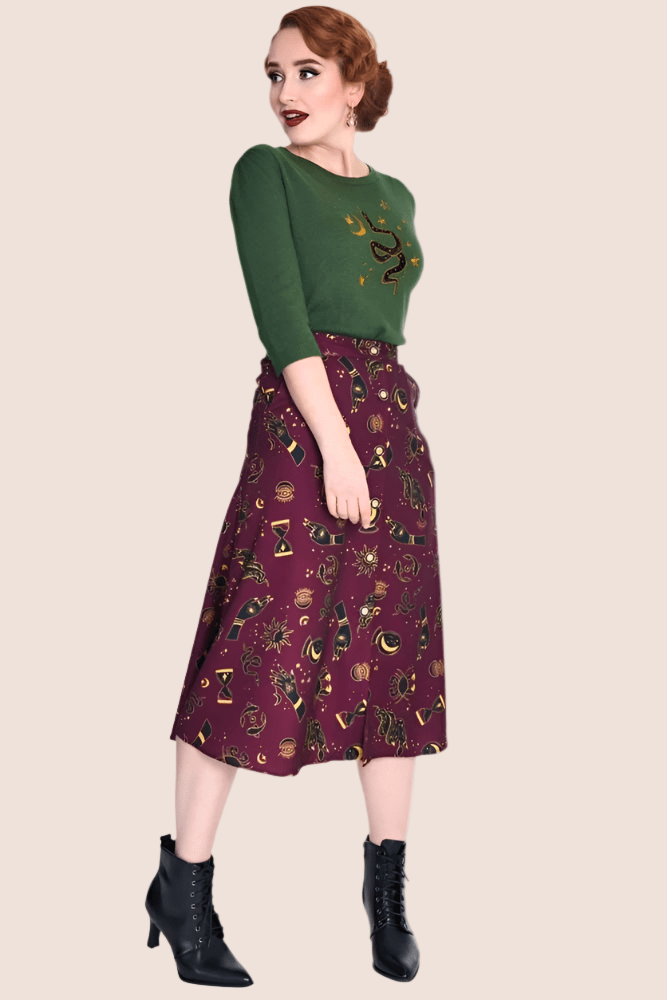 BettyliciousUK Mystic Flare Skirt by Voodoo Vixen