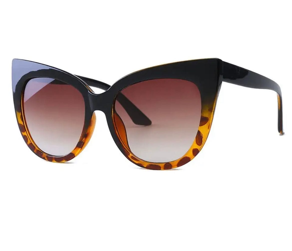 BettyliciousUK Oversized Glitter Framed Sunglasses