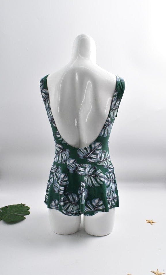 BettyliciousUK Swimdress Bettylicious Palm Leaf Swimdress