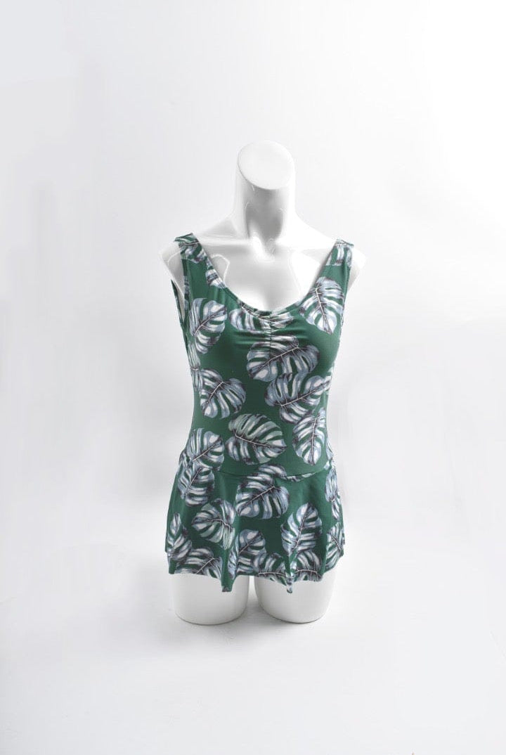 BettyliciousUK Swimdress Bettylicious Palm Leaf Swimdress