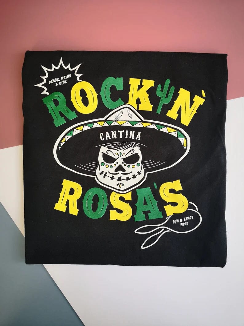 BettyliciousUK T Shirt Larryette Rockin Rosa T shirt