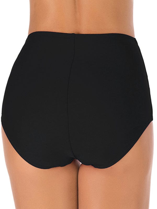 kakaclo Bikini Bottoms Sexy Waist Front Twist Wholesale European and American Swimming Trunks