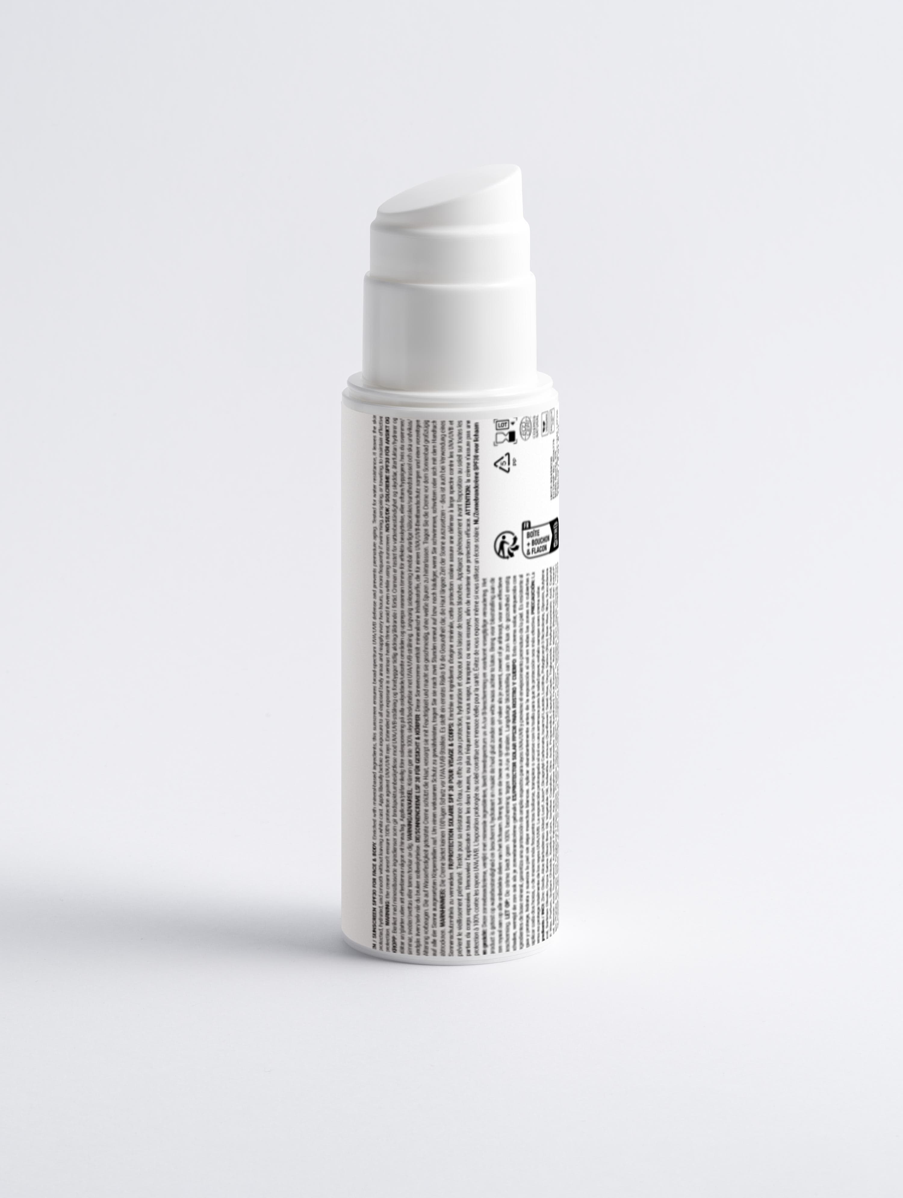 Selfnamed Default Mineral Sunscreen SPF30 for Face & Body, no tint