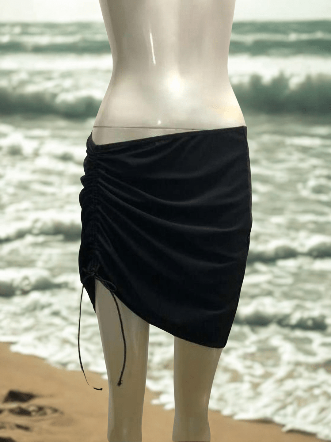 Bettylicious Retro  Bettylicious Retro Black Swim Skirt