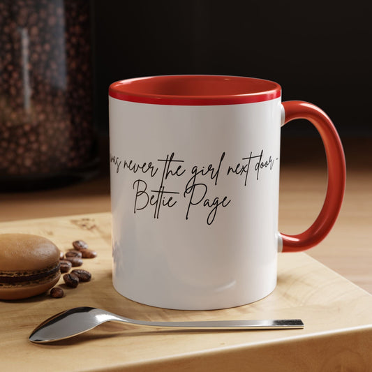 Bettylicious Retro Ltd Mug Red / 10oz Bettie Page Inspired Mug
