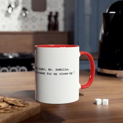 Bettylicious Retro Ltd Mug Red / 10oz Sunset Boulevard Inspired Mug