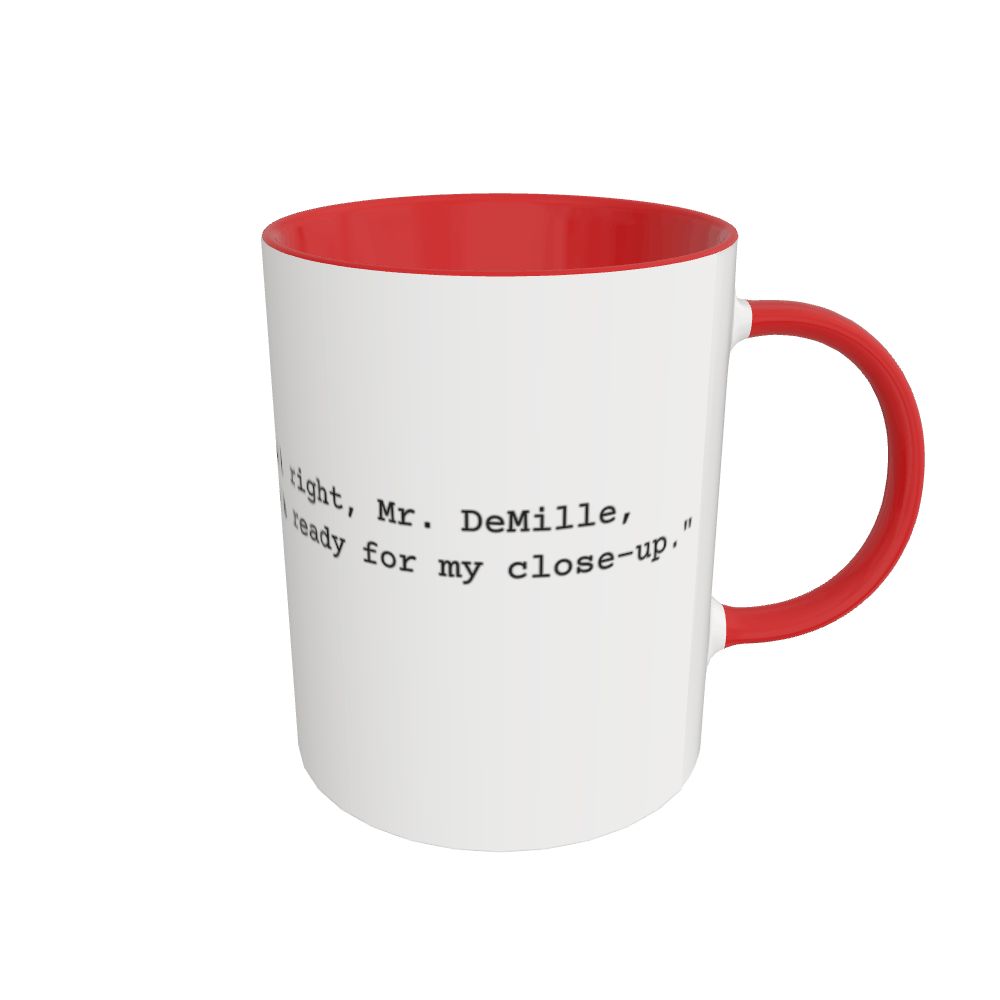 Bettylicious Retro Ltd Mug Red / 10oz Sunset Boulevard Inspired Mug