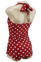 Bettylicious Retro  Swimsuit Red Polka Dot Vintage style Swimsuit