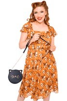 BettyliciousUK Accessories Cat Crossbody Bag by Voodoo Vixen