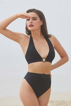 BettyliciousUK Bikini Bottoms Bettie Page Eco Black Bikini Brief