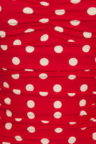 BettyliciousUK Bikini Bottoms Esther Williams Red Polka Dot High Waist Bikini Bottoms with Tummy Control