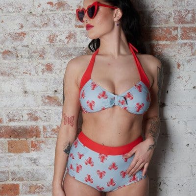 BettyliciousUK Bikini Set Banned Apparel Lobster Bikini SET