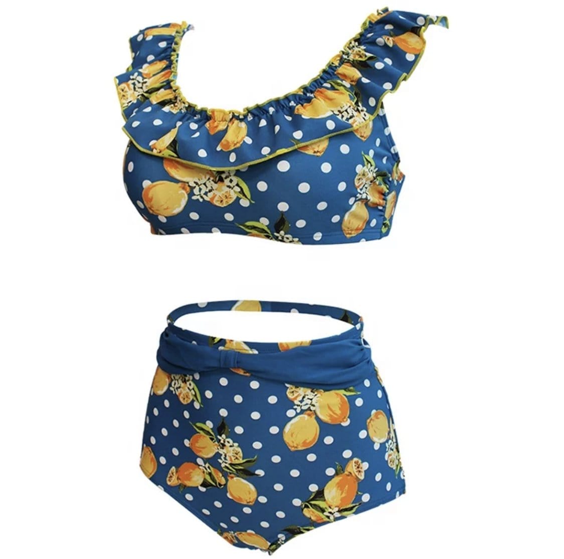 BettyliciousUK Bikini Set Bettylicious Lemon and Polka Dot Bikini SET