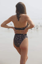 BettyliciousUK Bikini Top Bettie Page Eco Leopard Print Bikini Top