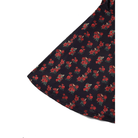 BettyliciousUK Dress Dolly and Dotty Brenda Black in Rose & Bird Print Short-Sleeved Dress