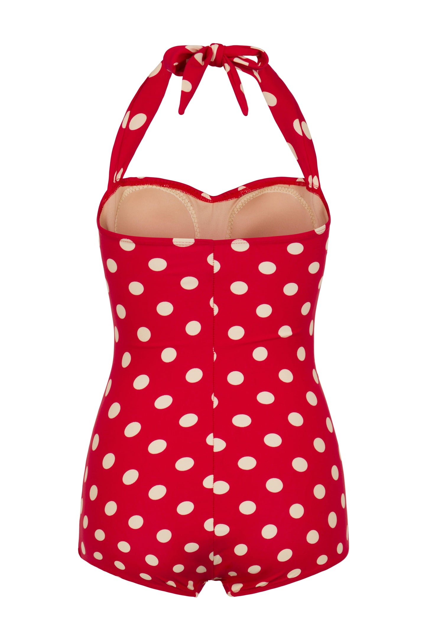 BettyliciousUK Esther Williams Red/White Polka Dot 1950's Style Swimsuit