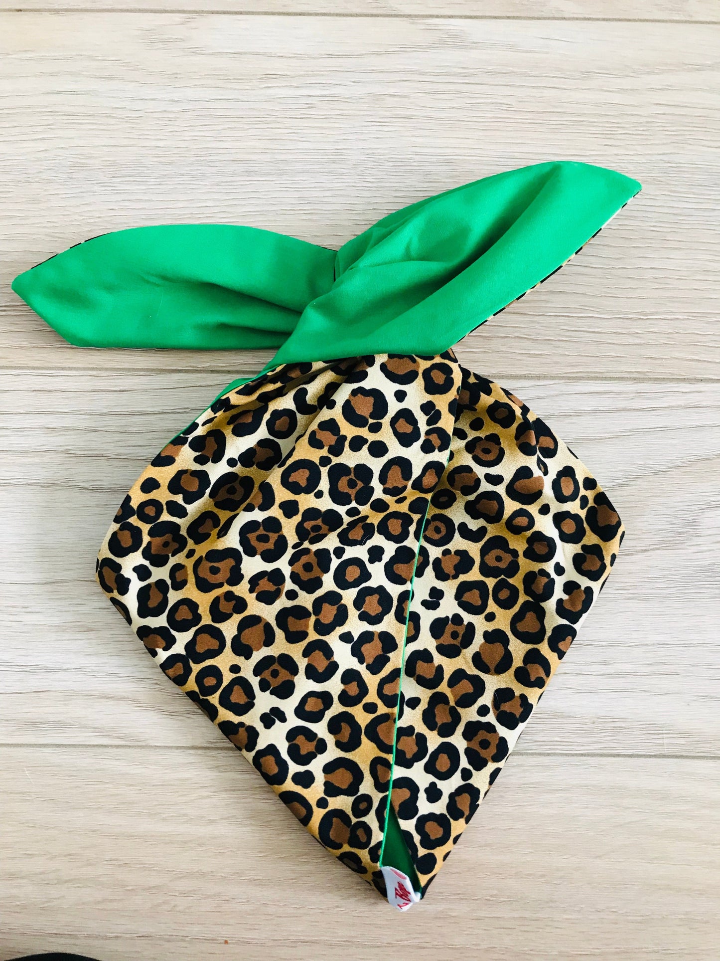 BettyliciousUK Hairband Leopard Print and Green by Be Bop Hairbands