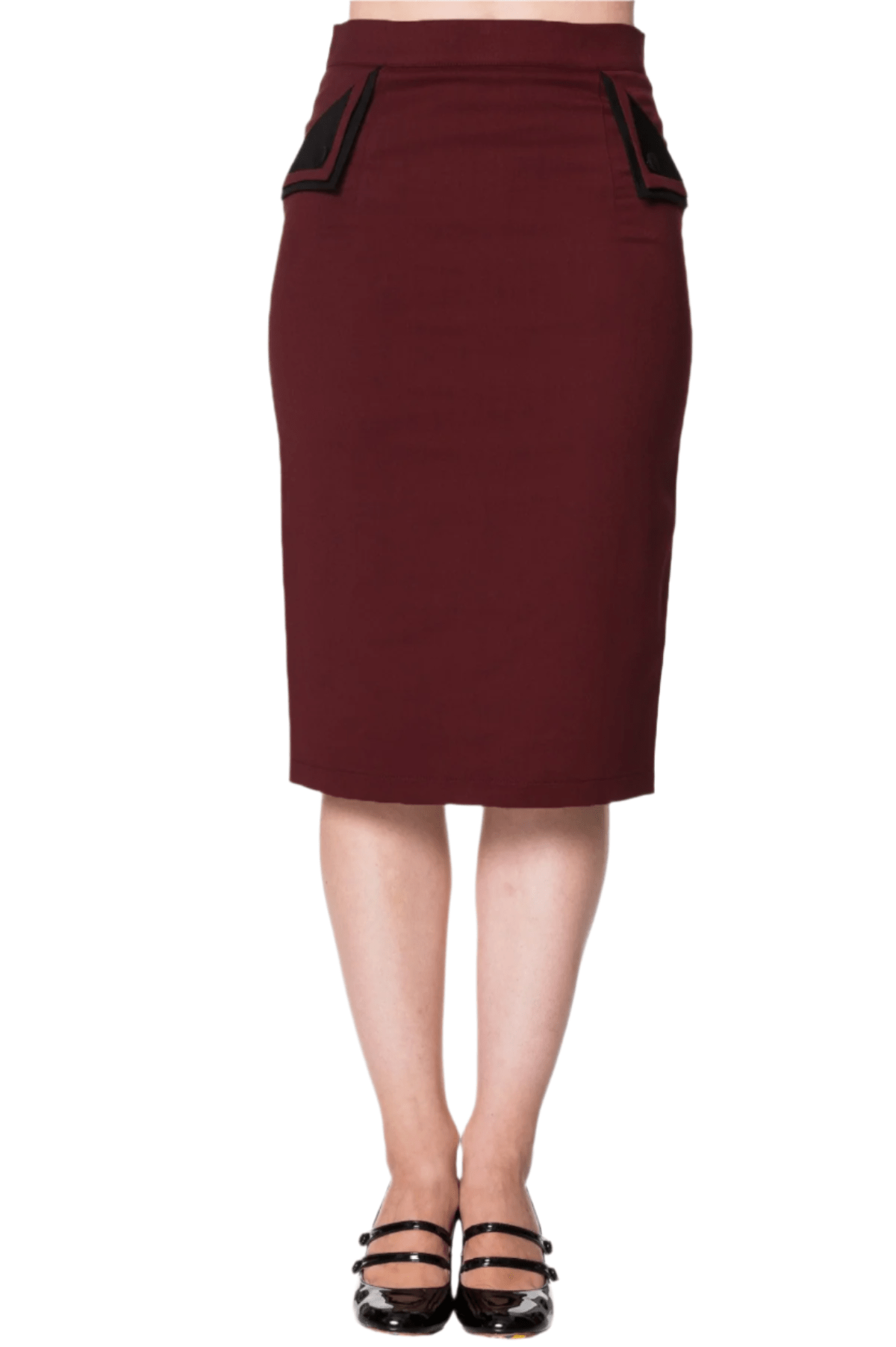 BettyliciousUK Skirt Tori Vintage Style Pencil Skirt by Banned Apparel