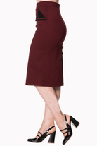 BettyliciousUK Skirt Tori Vintage Style Pencil Skirt by Banned Apparel