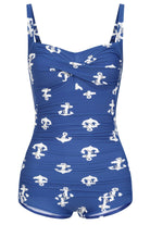 BettyliciousUK Swimsuit Bettylicious Anchor Print Swimsuit