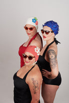 BettyliciousUK Swimsuit Esther Williams Black 1950's Vintage Style Swimsuit with Tummy Control