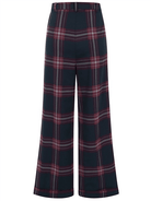BettyliciousUK Trousers Collectif Baylee Vintage Style Wide Leg Check trousers